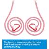 OCEANBROAD Kayak Paddle Leash Stretchable Strap Lanyard Rope for SUP Kayaking Boating Canoeing Fishing Pole Rod 4-7 Feet(Pink)