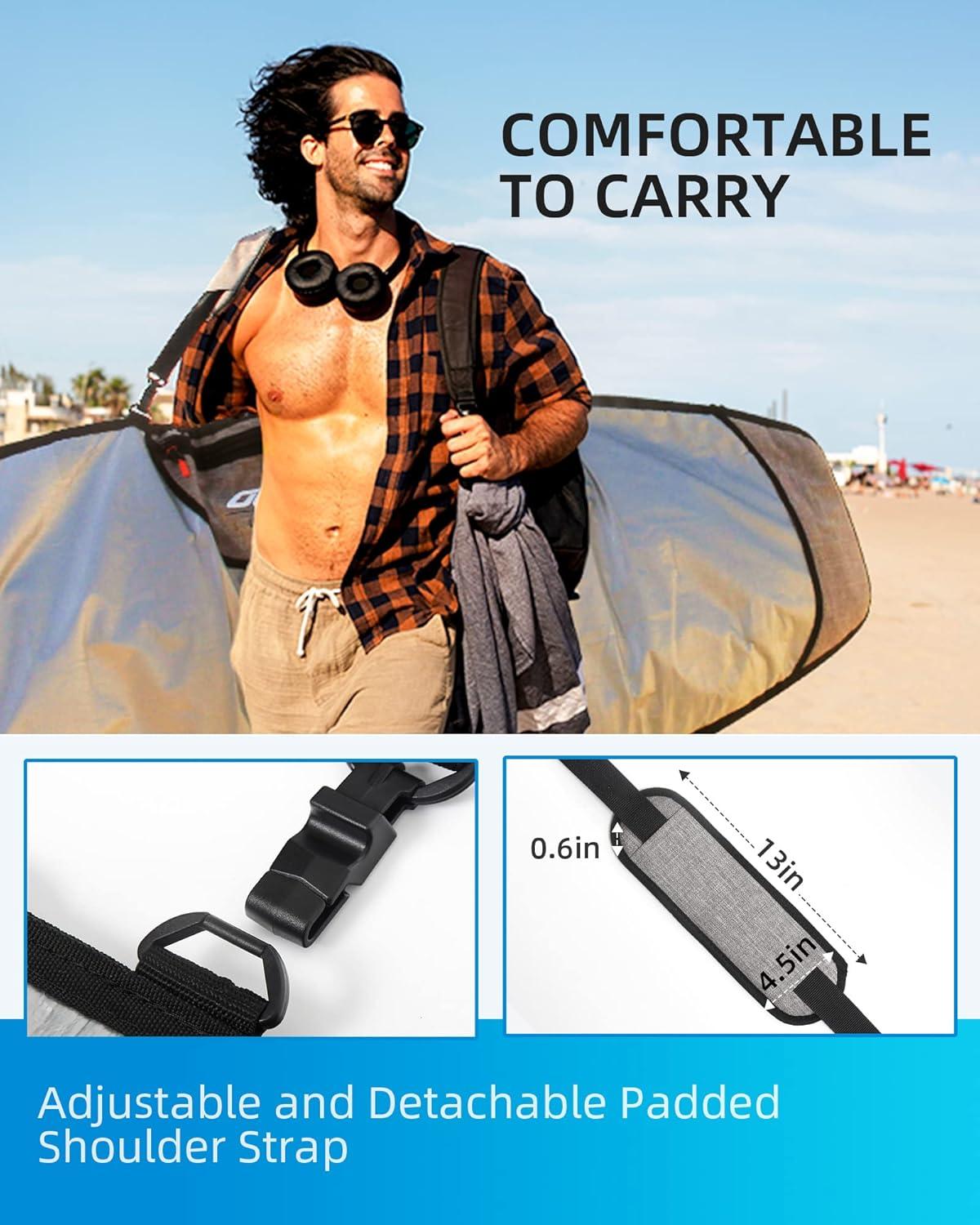 imageOCEANBROAD Surfboard Longboard Bag Day Bag Travel Bag 50 56 60 66 70 76 80 86 90 96 10050 x 22