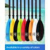 OCEANBROAD Adjustable Carbon Fiber Kayak Paddle 86in/220cm to 94in/240cm Kayaking Oar for Adults with Paddle Leash 1 Paddle(12K Carbon Print)