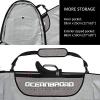 OCEANBROAD Surfboard Longboard Bag Day Bag Travel Bag 5’0, 5’6, 6’0, 6’6, 7’0, 7’6, 8’0, 8’6, 9’0, 9’6, 10’0(9’6 x 24”)