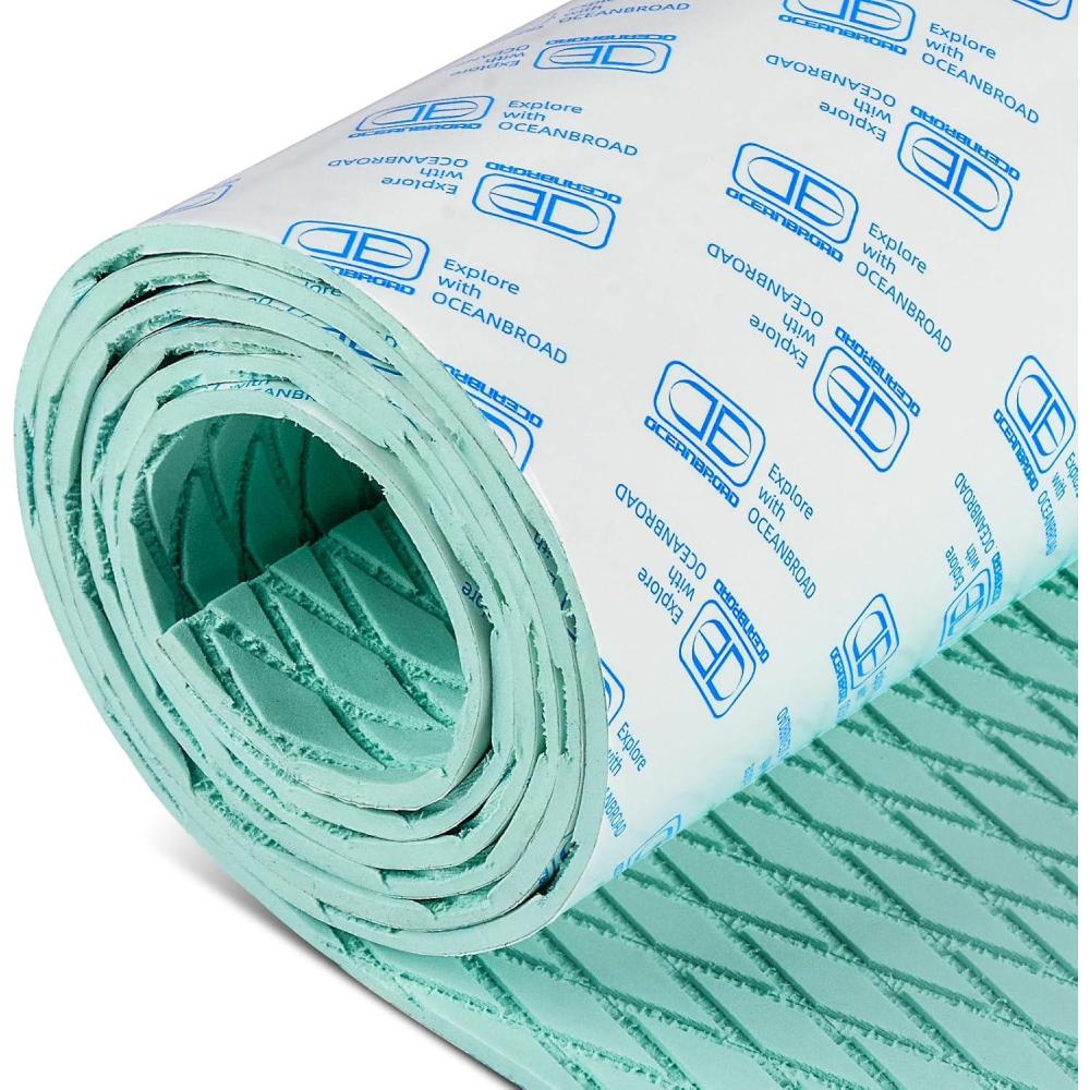 imageOCEANBROAD SelfAdhesive 96x16233847 Camouflage Boat Flooring NonSlip Marine Grip Pad EVA Foam Sheet for Jon Boat Surfboard SUP Board Kayak Camo BlackBlueGreenBrownYellowGrayMint Green