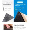 OCEANBROAD Boat Flooring with 3M 99786+ High Strength Adhesive Backing EVA Foam Self-Adhesive 96”x45.6” Faux Teak Marine Decking Sheet for Jon Boats Yacht RV Floor(Brown with Black Lines)