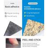 OCEANBROAD Brushed Boat Flooring 96”x16”/23.5”/38”/47” Self-Adhesive EVA Foam Sheet Non-Slip Traction Pad for Boats Surfboard SUP Paddle Board Kayak Yacht, Camel Brown/Dark Gray/Gray/Camo(Camo Brown)