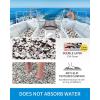 OCEANBROAD Brushed Boat Flooring 96”x16”/23.5”/38”/47” Self-Adhesive EVA Foam Sheet Non-Slip Traction Pad for Boats Surfboard SUP Paddle Board Kayak Yacht, Camel Brown/Dark Gray/Gray/Camo(Camo Black)