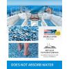 OCEANBROAD Brushed Boat Flooring 96”x16”/23.5”/38”/47” Self-Adhesive EVA Foam Sheet Non-Slip Traction Pad for Boats Surfboard SUP Paddle Board Kayak Yacht, Camel Brown/Dark Gray/Gray/Camo(Camo Blue)