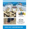 OCEANBROAD Camo Boat Flooring Self-Adhesive Backing Camouflage Decking 96”x45.6”/36”/28.8”/16.8”, 48”x16.8” EVA Foam Self-Adhesive Non-Slip Marine Sheet for Boats Helm Pad RV Floor(Camo Brown)