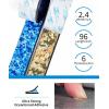 OCEANBROAD Camo Boat Flooring Self-Adhesive Backing Camouflage Decking 96”x45.6”/36”/28.8”/16.8”, 48”x16.8” EVA Foam Self-Adhesive Non-Slip Marine Sheet for Boats Helm Pad RV Floor(Camo Blue(Borders))