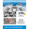OCEANBROAD Camouflage Boat Flooring 96”x16”/23.5”/38”/47” Strip Cut Grooves Self-Adhesive EVA Foam Sheet Non-Slip Traction Pad for Boats Decking Surfboard SUP Paddleboard Kayak(Camo Black)