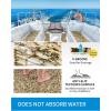 OCEANBROAD Camouflage Boat Flooring 96”x16”/23.5”/38”/47” Strip Cut Grooves Self-Adhesive EVA Foam Sheet Non-Slip Traction Pad for Boats Decking Surfboard SUP Paddleboard Kayak(Camo Brown)