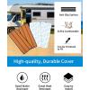 OCEANBROAD EVA Foam RV Step Cover 16”L x 6.5”W 4 Pack with Self Adhesive for Ladders Trailers Truck Campers Stair Treads, Camouflage Blue(Brown)