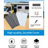 OCEANBROAD EVA Foam RV Step Cover 16”L x 6.5”W 4 Pack with Self Adhesive for Ladders Trailers Truck Campers Stair Treads, Camouflage Blue(Dark Gray)