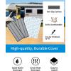 OCEANBROAD EVA Foam RV Step Cover 16”L x 6.5”W 4 Pack with Self Adhesive for Ladders Trailers Truck Campers Stair Treads, Camouflage Blue(Gray)