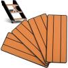 OCEANBROAD EVA Foam RV Step Cover 16”L x 6.5”W 4 Pack with Self Adhesive for Ladders Trailers Truck Campers Stair Treads, Camouflage Blue(Brown)