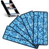 OCEANBROAD EVA Foam RV Step Cover 16”L x 6.5”W 4 Pack with Self Adhesive for Ladders Trailers Truck Campers Stair Treads, Camouflage Blue(Camo Blue)