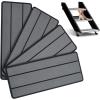 OCEANBROAD EVA Foam RV Step Cover 16”L x 6.5”W 4 Pack with Self Adhesive for Ladders Trailers Truck Campers Stair Treads, Camouflage Blue(Dark Gray)