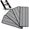 OCEANBROAD EVA Foam RV Step Cover 16”L x 6.5”W 4 Pack with Self Adhesive for Ladders Trailers Truck Campers Stair Treads, Camouflage Blue(Gray)