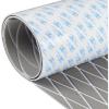 OCEANBROAD Self-Adhesive CNC Cut Diamond Pattern Boat Flooring EVA Foam Marine Boat Decking Sheet Non-Slip Mat for Boats Yacht Helm Pad RV Floor(Gray with White Lines)