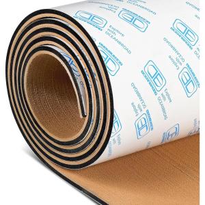 OCEANBROAD Brushed Boat Flooring 96”x16”/23.5”/38”/47” Self-Adhesive EVA Foam Sheet Non-Slip Traction Pad for Boats Surfboard SUP Paddle Board Kayak Yacht, Camel Brown/Dark Gray/Gray/Camo(Camel Brown)