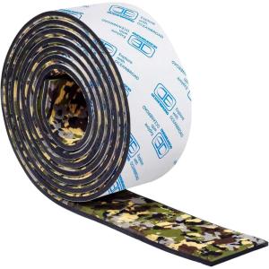 OCEANBROAD Camo Boat Flooring Self-Adhesive Backing Camouflage Decking 96”x45.6”/36”/28.8”/16.8”, 48”x16.8” EVA Foam Self-Adhesive Non-Slip Marine Sheet for Boats Helm Pad RV Floor(Camo Green(Borders))