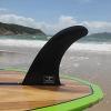 OCEANBROAD 8” 9” 10” Surf SUP Fin No-Tool Fin Screw Single Center Fin 8 9 10 Inch for Surfboard Longboard Paddleboard(8 Inches)