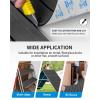 OCEANBROAD Boat Flooring EVA Foam Self-Adhesive 96”x45.6”/36”/28.8”/16.8” Faux Teak Marine Boat Decking Sheet for Jon Boats Yacht Floor(Dark Gray with Black Lines)