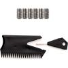 OCEANBROAD Surfboard Fin Thruster 3 Fins for FCS-Based Future-Based Fin Box with Screws Wax Comb Key(FCS G5)