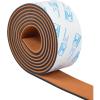 OCEANBROAD Boat Flooring EVA Foam Self-Adhesive 96”x45.6”/36”/28.8”/16.8” Faux Teak Marine Boat Decking Sheet for Jon Boats Yacht Floor(Brown with Black Lines(Borders))