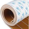 OCEANBROAD Boat Flooring EVA Foam Self-Adhesive 96”x45.6”/36”/28.8”/16.8” Faux Teak Marine Boat Decking Sheet for Jon Boats Yacht Floor(Brown with White Lines)