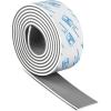 OCEANBROAD Boat Flooring EVA Foam Self-Adhesive 96”x45.6”/36”/28.8”/16.8” Faux Teak Marine Boat Decking Sheet for Jon Boats Yacht Floor(Gray with White Lines(Borders))