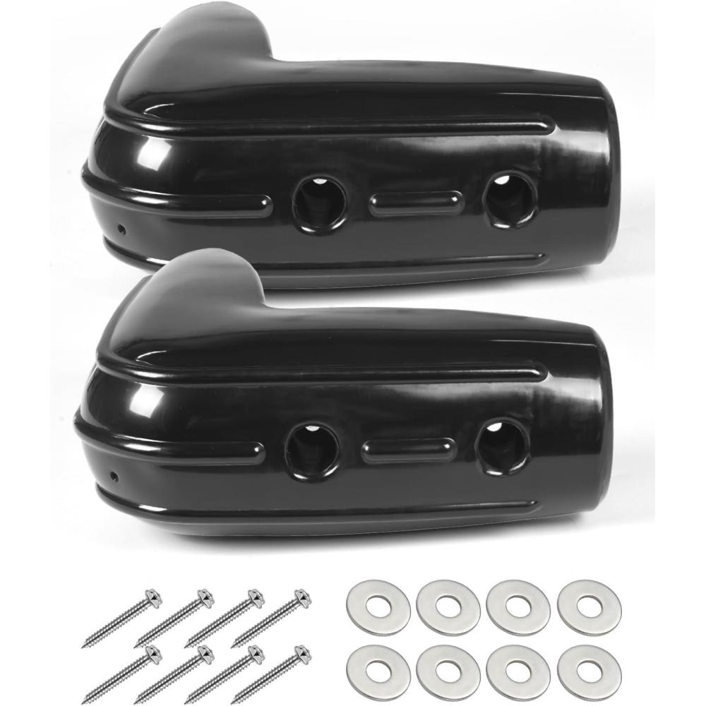 imageOCEANBROAD Dock Corner Bumpers 2 Pack 106Inch Corner Dock Guard for 90Degree Angles UVResistant Inflatable PVC with Stainless Steel Hardware Easy Installation for Boat and Dock Protection