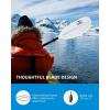 OCEANBROAD Kayak Paddle 86in/218cm, 90.5in/230cm, 95in/241cm Alloy Shaft Kayaking Boating Canoeing Oar with Paddle Leash(White)