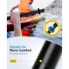 OCEANBROAD Kayak Paddle 86in/218cm, 90.5in/230cm Alloy Shaft 2-Piece Floatable Kayak Oar for Kayaking Canoeing Boating(Ink Diffusion)