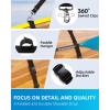 OCEANBROAD SUP Kayak Carry Strap Adjustable Shoulder Strap with Clips, New Version for Paddle Board Canoe Surfboard, Paddleboard Paddle Board Accessories