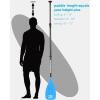 OCEANBROAD SUP Paddle Board Paddle 3 Pieces Adjustable Carbon Shaft Stand up Paddle with Bag(Blue)