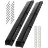 OCEANBROAD Dock Piling Bumpers 2 Pack, 48 Inch Marine-Grade Vertical Protection, 6.2″ x 3.5″ Inflatable PVC Fender Guards for Posts & Pilings, with Stainless Steel Hardware, Easy Installation