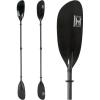 OCEANBROAD Full Carbon Fiber Adjustable Kayak Paddle, 2-Piece, with Paddle Bag and Paddle Leash(90.5in-94in/230cm-240cm)