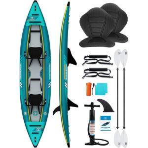 Inflatable Kayak & 90.5in Kayak Paddle