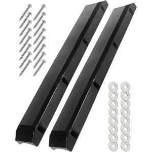 OCEANBROAD Dock Piling Bumpers 2 Pack, 48 Inch Marine-Grade Vertical Protection, 6.2″ x 3.5″ Inflatable PVC Fender Guards for Posts & Pilings, with Stainless Steel Hardware, Easy Installation