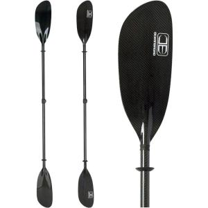 OCEANBROAD Full Carbon Fiber Adjustable Kayak Paddle, 2-Piece, with Paddle Bag and Paddle Leash(90.5in-94in/230cm-240cm)