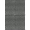 OCEANBROAD Self-Adhesive 15inx10in x 4/8 Pieces Non-Slip Traction Pad EVA Foam Trimmable Deck Sheet for Surfboard SUP Board Kayak Canoe, Black/Blue/White/Gray