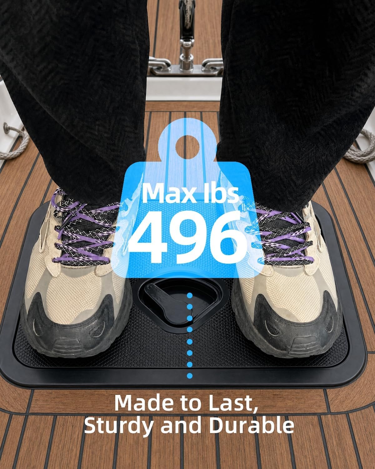 image:imageOCEANBROAD Marine Boat Hatch 180 Deck Access Hatch amp Lid Marine Hatch with Non Slip Surface Durable Construction Boat Access Hatch amp Lid Weatherproof and Easy to InstallBlack