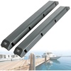 OCEANBROAD Dock Piling Bumpers, 48 Inch Marine-Grade Vertical Protection | Dock Bumper Guards for Deck, Marine-Grade PVC Guards for Posts & Pilings, with Stainless Steel Hardware, Easy Installation(Gray)