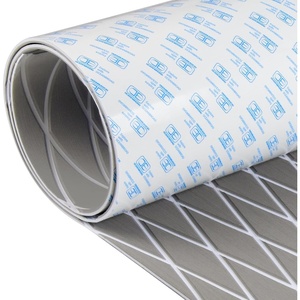 OCEANBROAD CNC Cut Boat Flooring Diamond Pattern Self-Adhesive EVA Decking(Gray with White Lines)