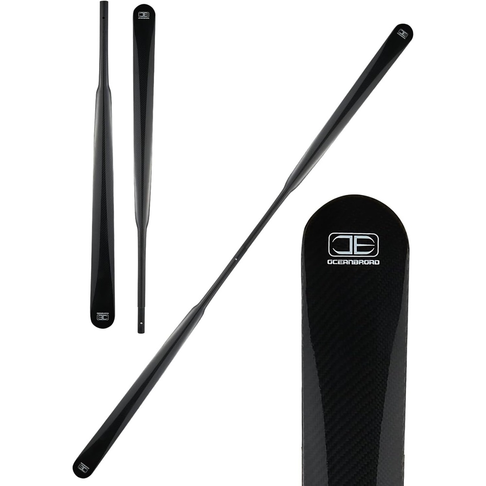 image:imageOCEANBROAD Greenland Paddle Full Carbon Fiber Kayak Paddles for Adults