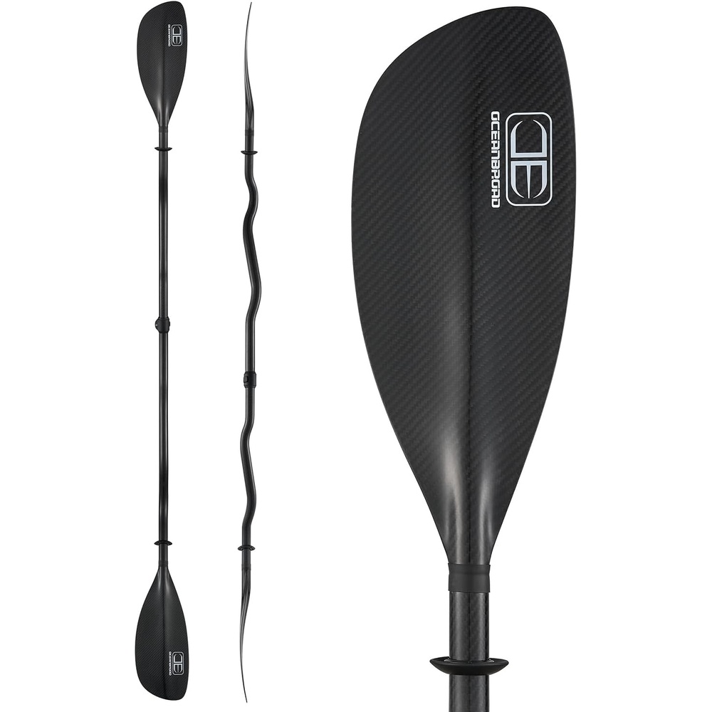 image:imageOCEANBROAD Whitewater Full Carbon Fiber Kayak Paddles 2Piece