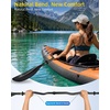OCEANBROAD Whitewater Full Carbon Fiber Kayak Paddles 2-Piece