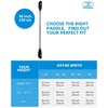 OCEANBROAD 98 Inch / 250CM Fishing Kayak Paddle Alloy Shaft Kayaking Oar with Paddle Leash
