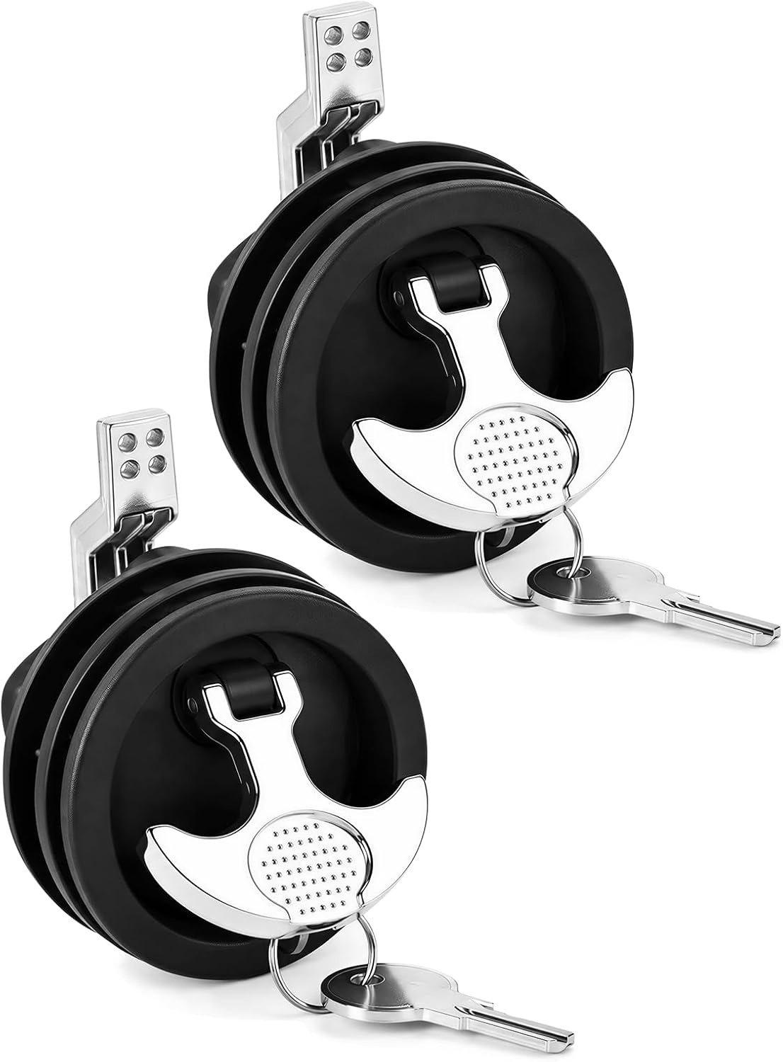image:image25 THandle Boat Latch Keyed Alike Stainless SteelBlack