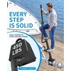 3-Step Boat Trailer Steps with Handle, Heavy Duty 450Lbs(3)
