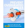 Diesel Heater Thru Hull Exhaust 316 SS Fitting 24mm, 2 Pack(24 mm)